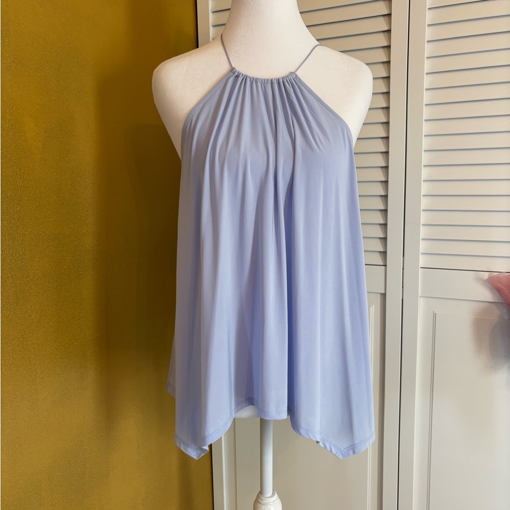 Elegant Lavender Halter Top